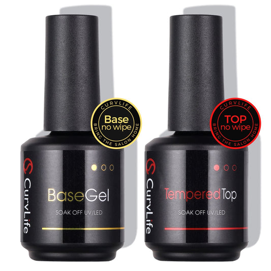 15 ml be nuvalymo gelio viršutinė ir pagrindo danga