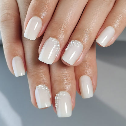 Gel presuotos nagų priauginimo rinkinys 16 dydžių - 32 vnt. X004NZID1R