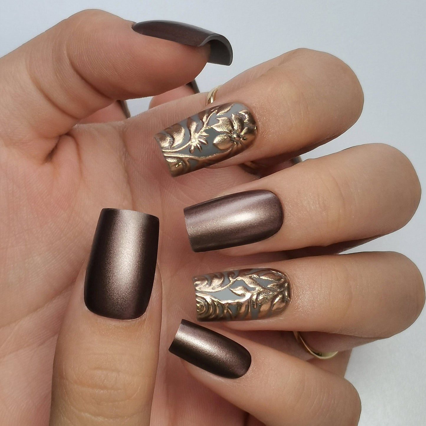 Gel Klijuojamos Nagelektės 16 Dydžių - 32 Vnt Rinkinys DK-24103