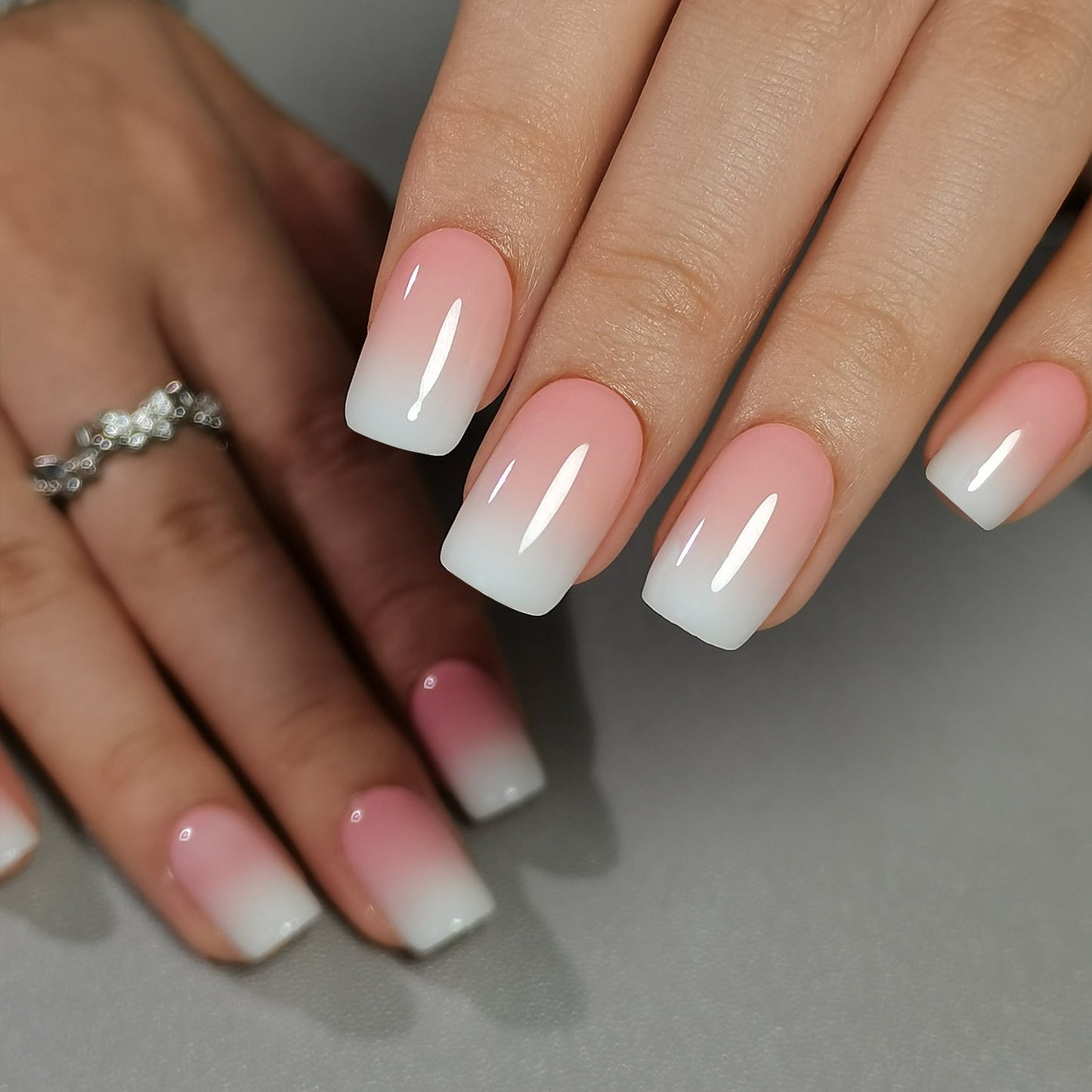 Gelį lipnios nagai 16 dydžių - 32 vnt. rinkinys X0045FBENJ