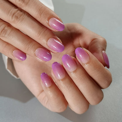 Gel nagai prilipimo ant nagų rinkinys 16 dydžių - 32 vnt. komplektas X004Q1OSZX