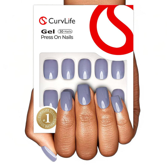 Minkštos Gel Press-on patiškai nagai 30 vnt./rinkinys X004NG4Q6R
