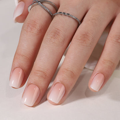 Gelį įklijuojamos nagų dailės rinkinys 16 dydžių - 32 vnt. XNPH1767