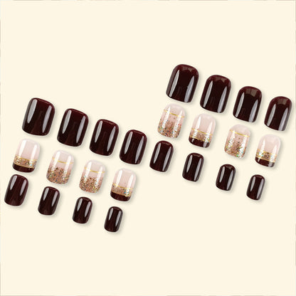 Gel Press Saulės Nagai 16 Dydžių-32 Vnt Rinkinys X004OI8G6Z