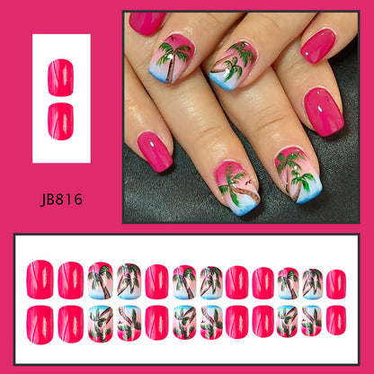 24 vnt./rinkinys lipni nagų JB816